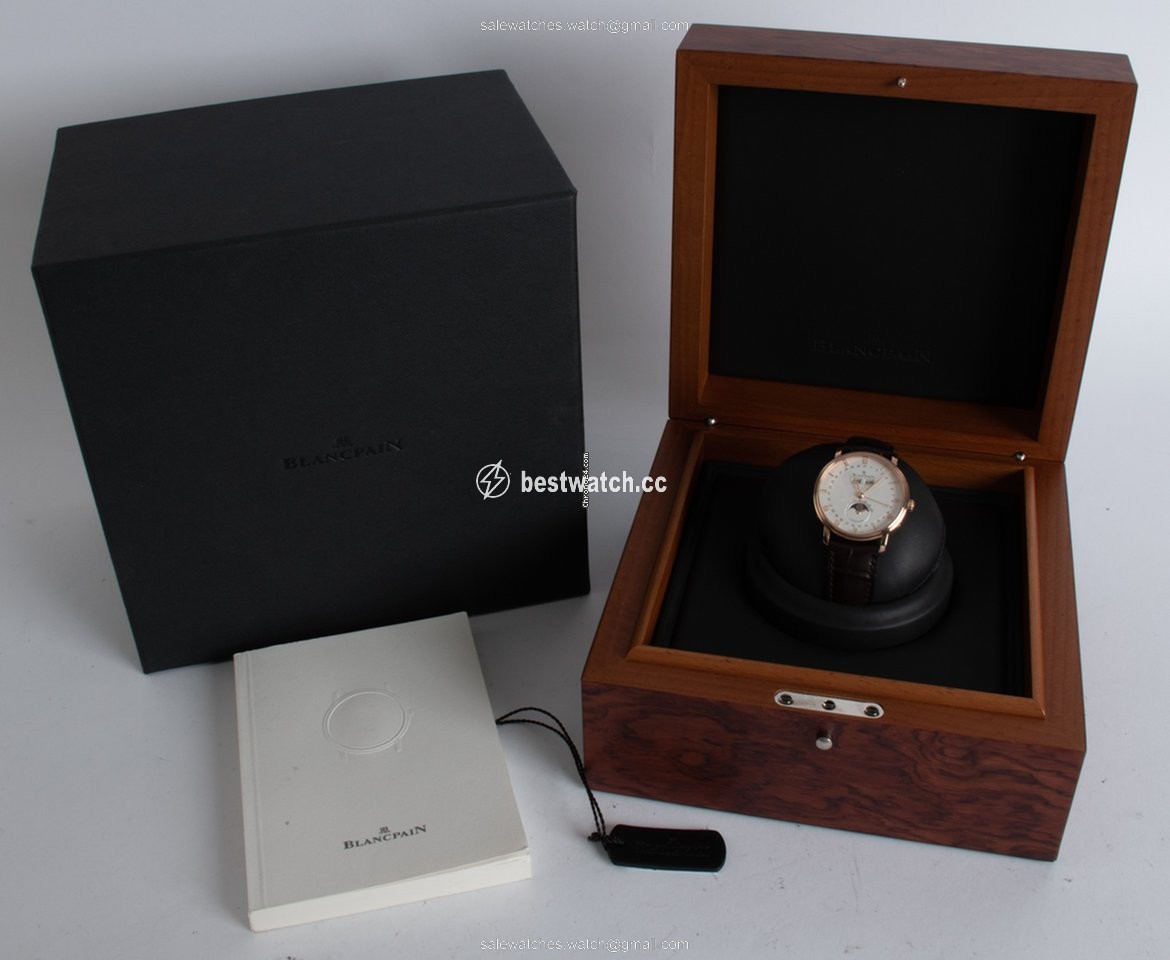 IMG_9085 Blancpain Mens watch Unisex Automatic Rose gold 6263-3642-55B Replica 2