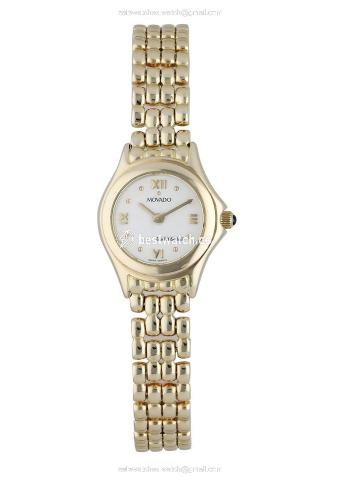 Movado Womens watch Quartz Yellow gold 74259811 Replica 2