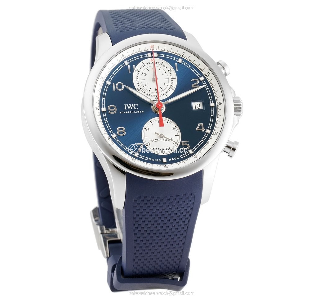 IMG_9085 IWC Portuguese Yacht Club Chronograph Automatic Steel IW390507 Replica 2