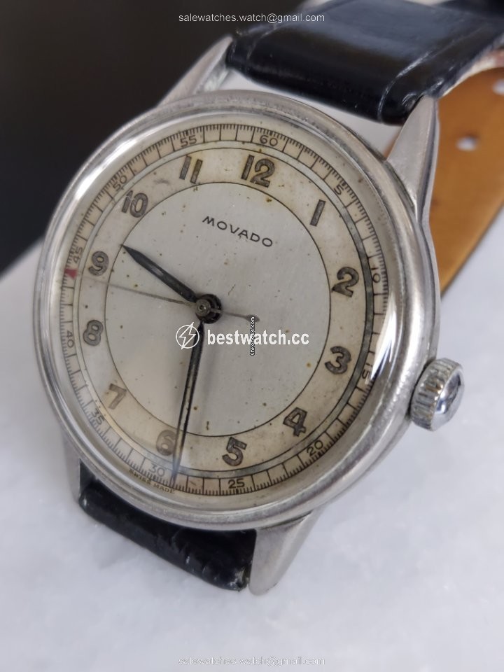 IMG_9085 Movado Mens watch Unisex Manual winding Steel 0080327 Replica 2