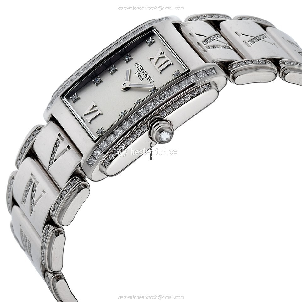IMG_9085 Patek Philippe Twenty~4 Womens watch Quartz White gold 4910 41G Replica 2