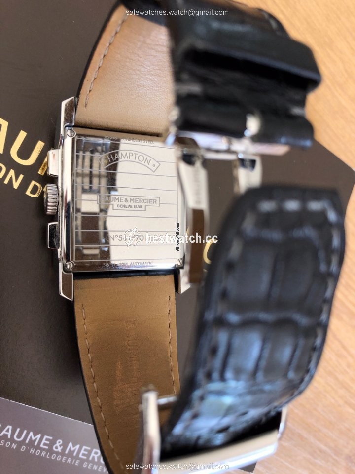 IMG_9085 Baume & Mercier Hampton Mens watch Unisex Automatic Steel M0A10030 Replica 2