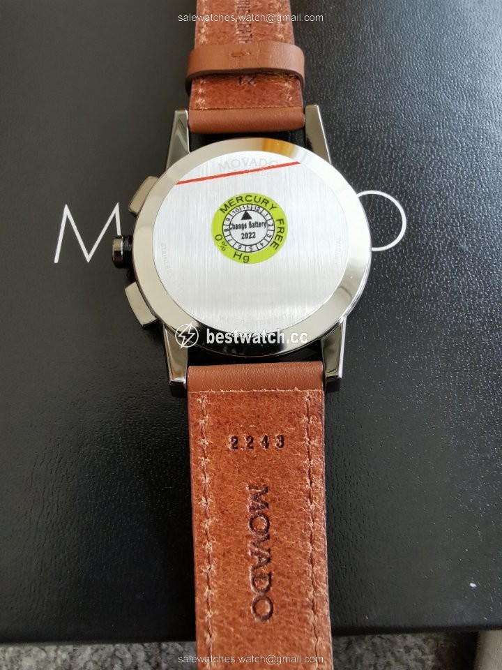 Movado Museum Mens watch Unisex Quartz Steel 607290 Replica 2