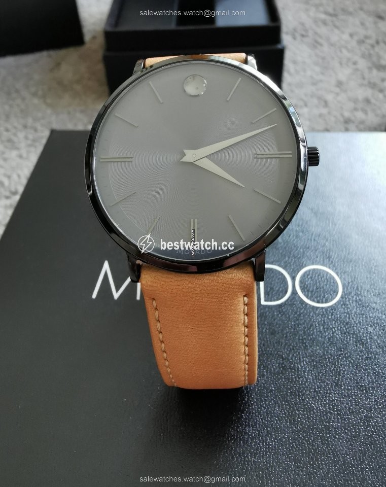 Movado Mens watch Unisex Quartz Steel 607378 Replica 2