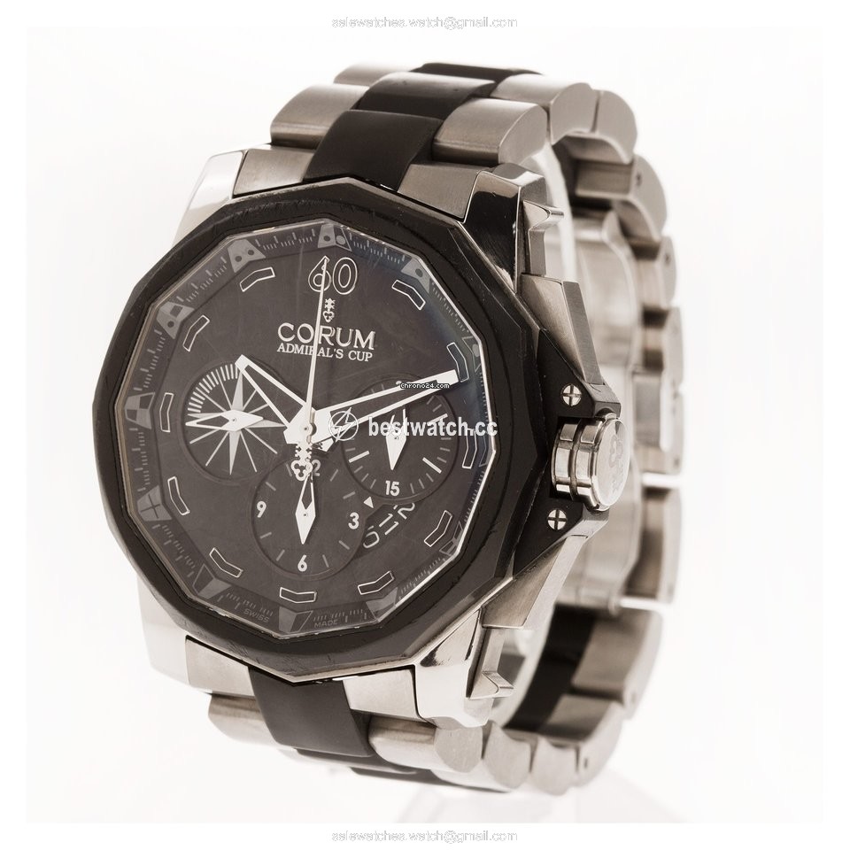 IMG_9085 Corum Admirals Cup Seafender Tides 48 Mens watch Unisex Automatic Titanium 277.931.06 0371 AN12 Replica 2