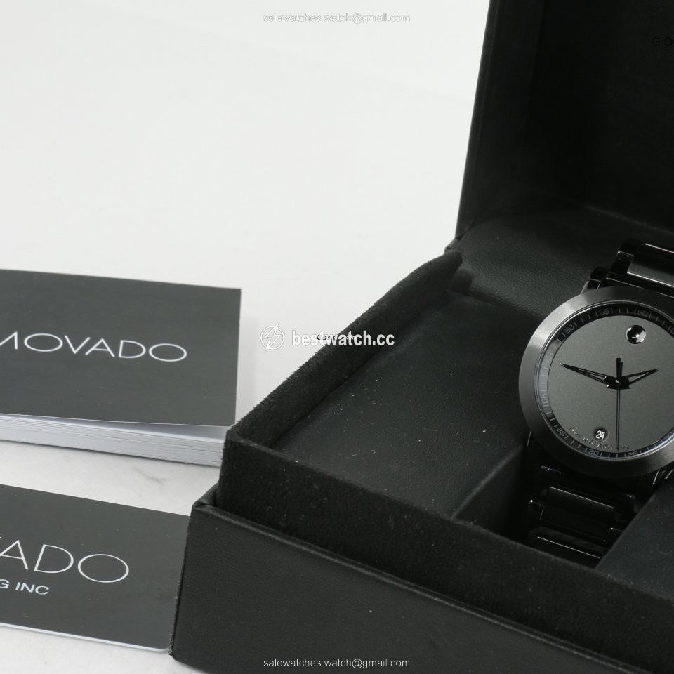 IMG_9085 Movado Museum Mens watch Unisex Quartz Steel 07.1.36.1202 Replica 2