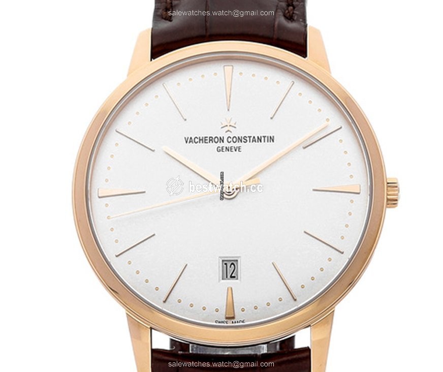 Vacheron Constantin Patrimony Mens watch Unisex Automatic Rose gold 85180 000r-9248 Replica 2