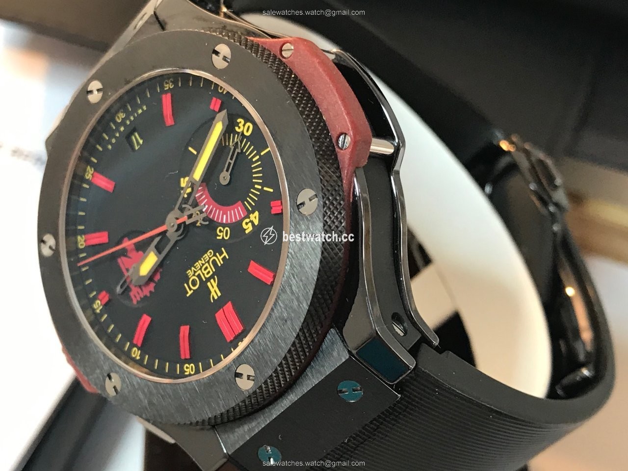 Hublot Big Bang 44 mm Mens watch Unisex Automatic Steel 318.CM.1190.RX.MAN08 Replica 2