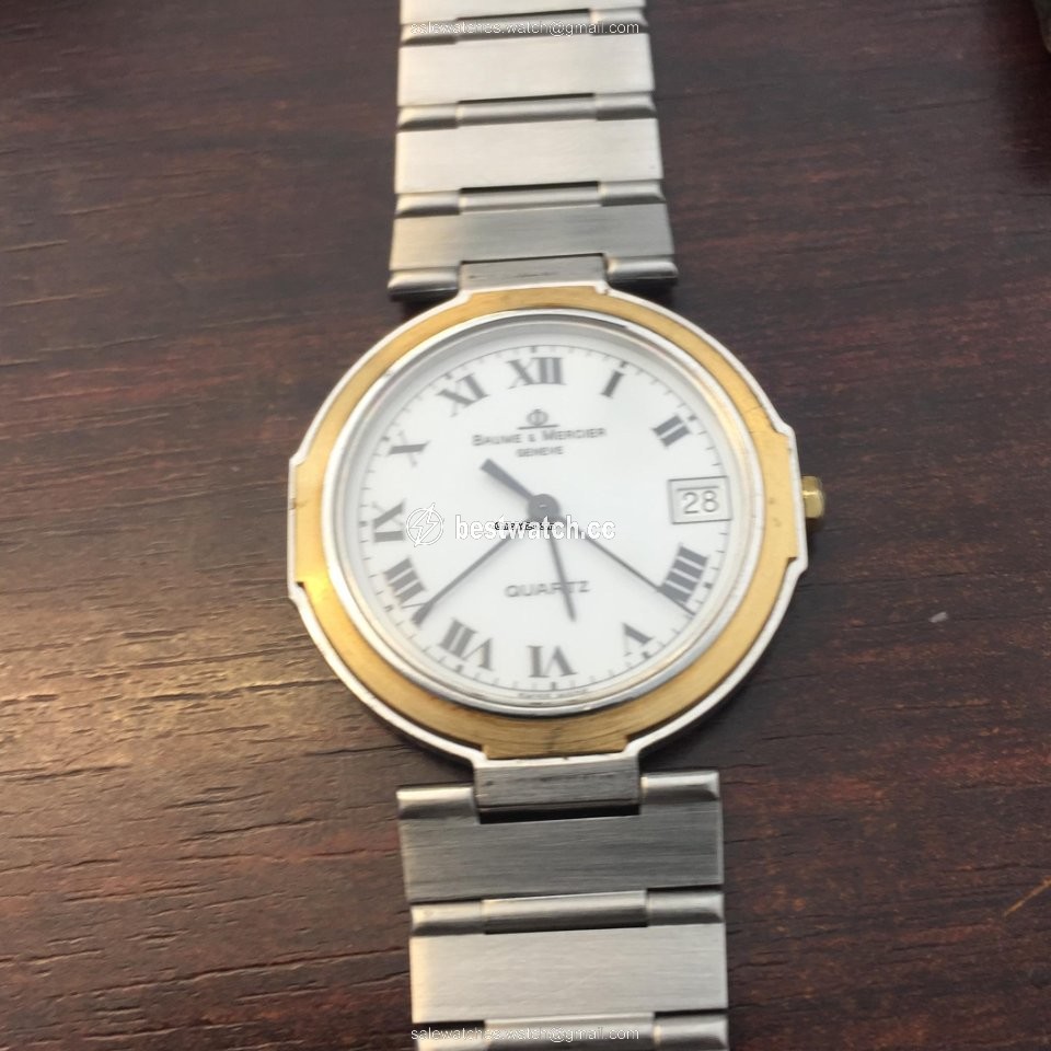 Baume & Mercier Mens watch Unisex Quartz Steel 1377572 Replica 2