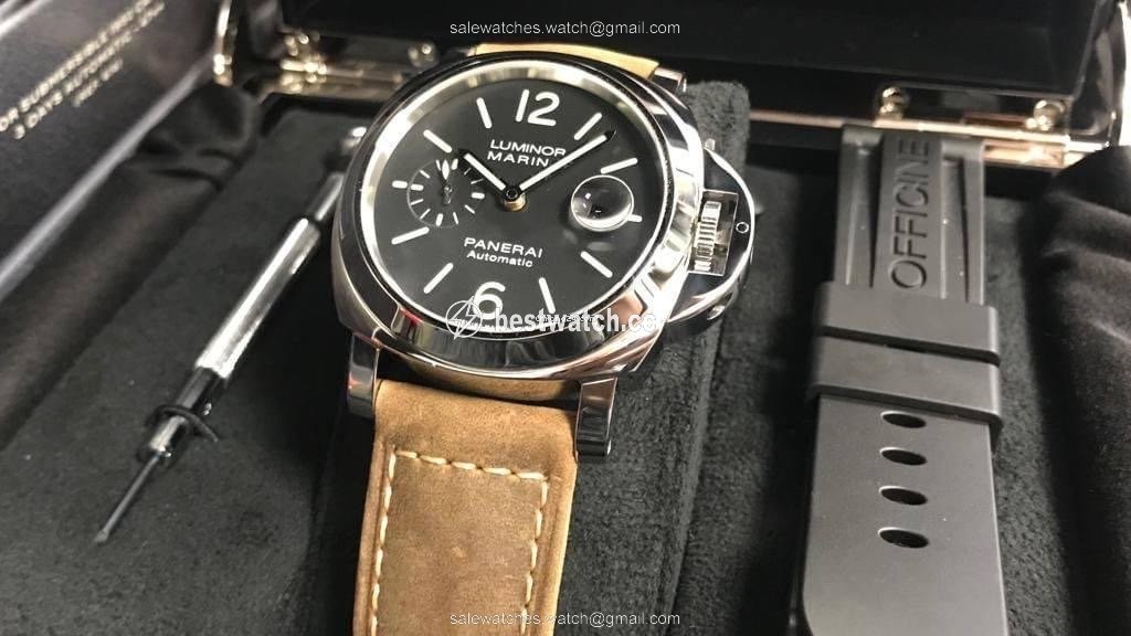 IMG_9085 Panerai Luminor Marina Automatic Mens watch Unisex Automatic Steel PAM 01104 Replica 2