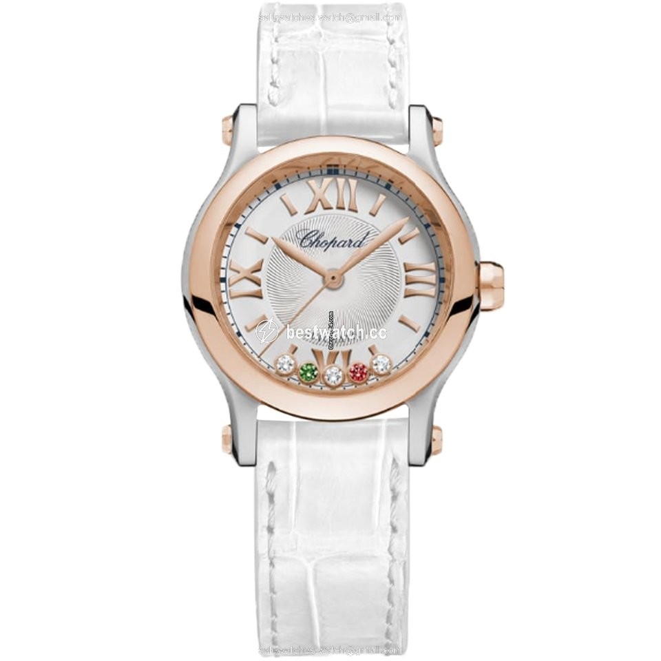 IMG_9085 Chopard Happy Sport Womens watch Automatic Gold Steel 278573-6028 Replica 2