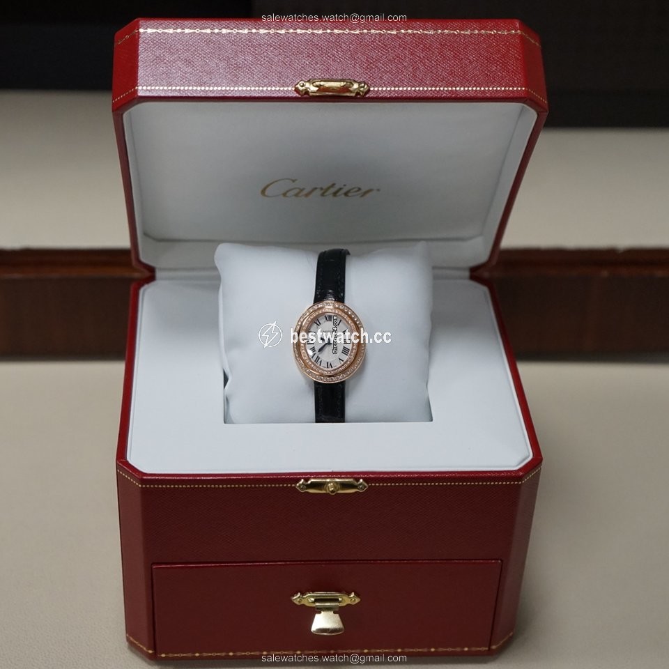 IMG_9085 Cartier Hypnose Womens watch Quartz Rose gold WJHY0003 Replica 2