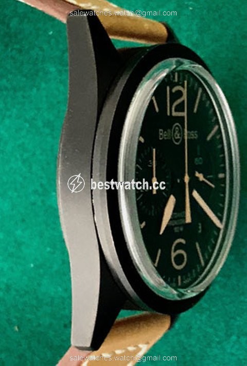 IMG_9085 Bell & Ross BR V1 Mens watch Unisex Automatic Steel BRV126-HERITAGE Replica 2