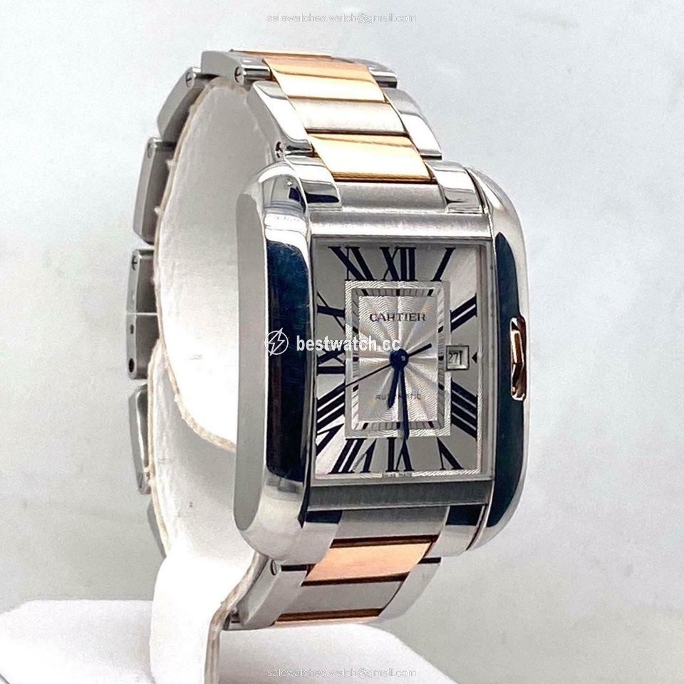 IMG_9085 Cartier Tank Anglaise Womens watch Automatic W5310037 Replica 2