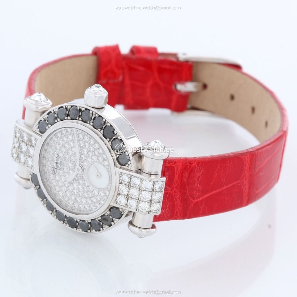 Chopard Imperiale Womens watch Quartz White gold 39 3168-50 Replica 2