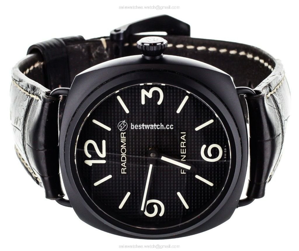 IMG_9085 Panerai Radiomir Mens watch Unisex Manual winding Ceramic PAM643 Replica 2