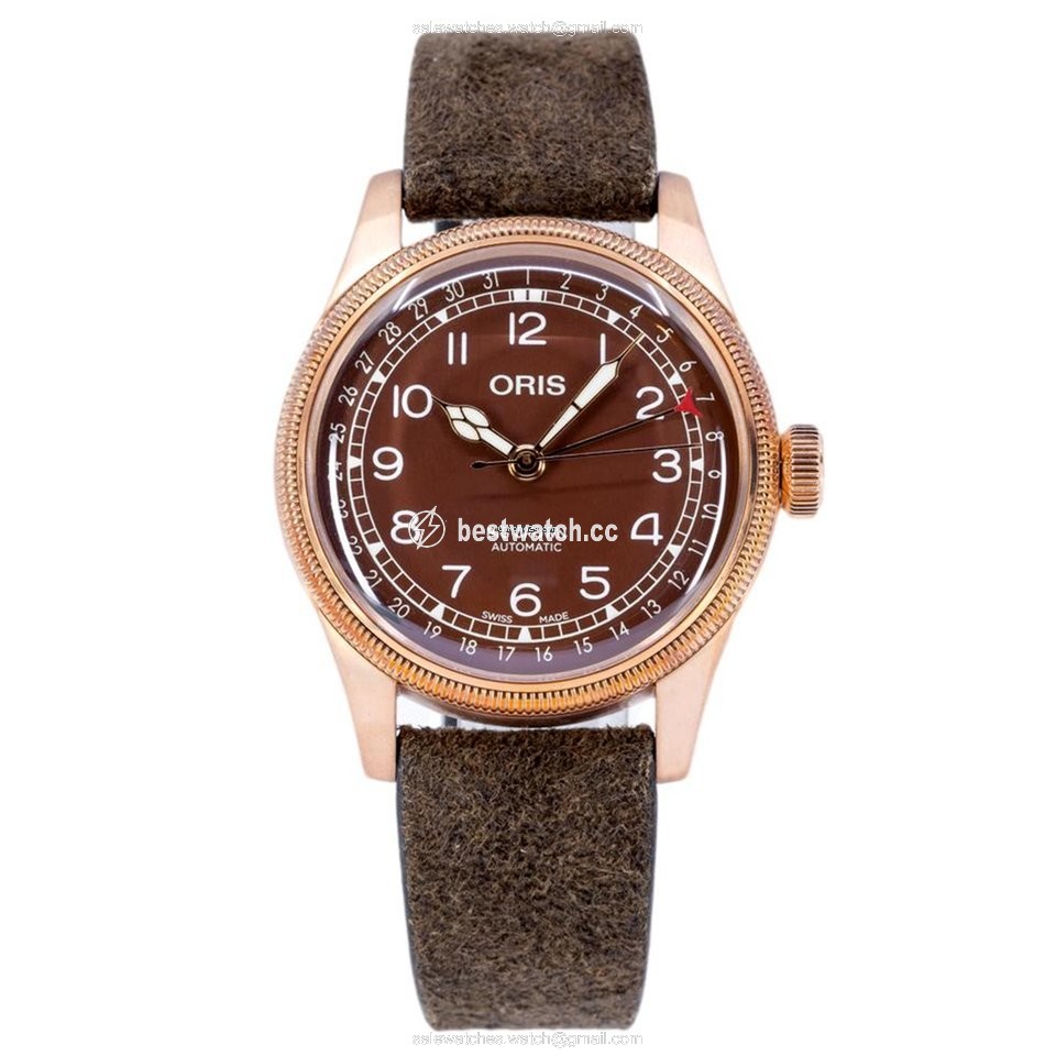 Oris Big Crown Pointer Date Mens watch Unisex Automatic Bronze 01 754 7741 3166-07 5 20 74BR Replica 2