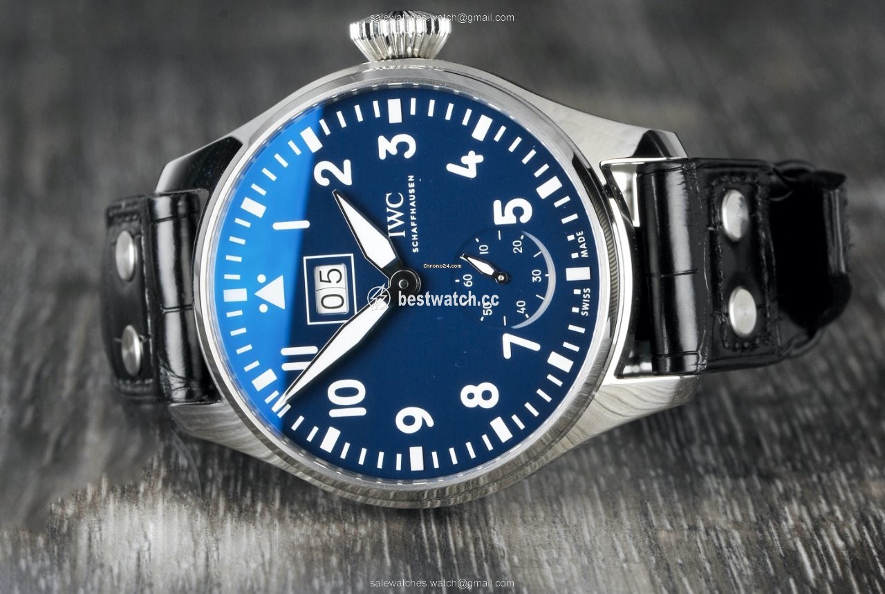 IMG_9085 IWC Big Pilot Mens watch Unisex Manual winding Steel IW510503 Replica 2