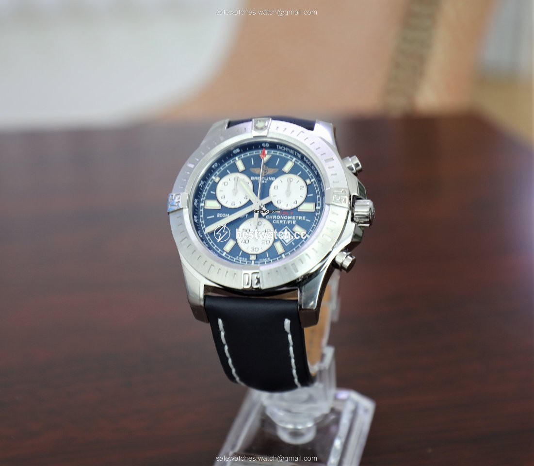 Breitling Colt Chronograph Mens watch Unisex Quartz Steel A73388111C1X1 Replica 2