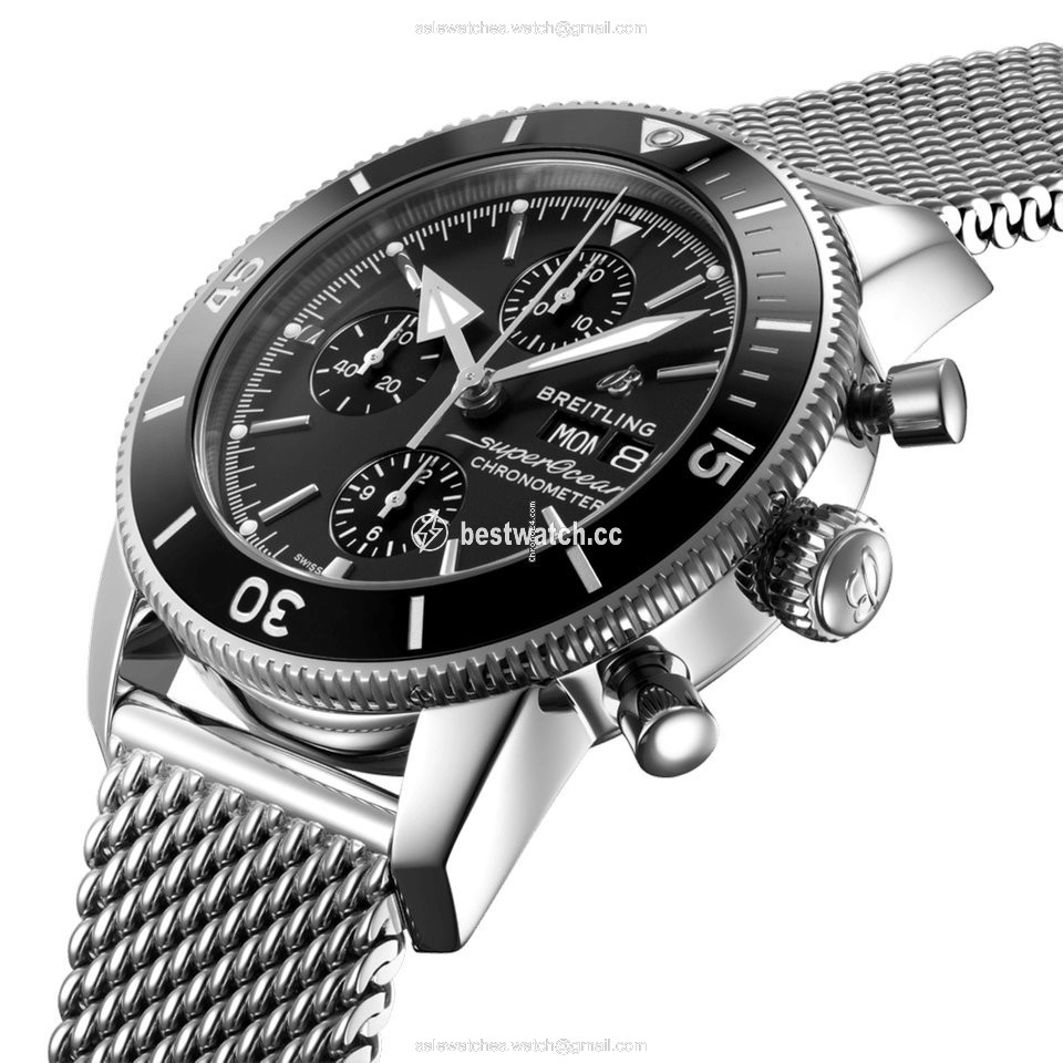 IMG_9085 Breitling Superocean Heritage Chronograph Mens watch Unisex Automatic Steel A13313121B1A1 Replica 2