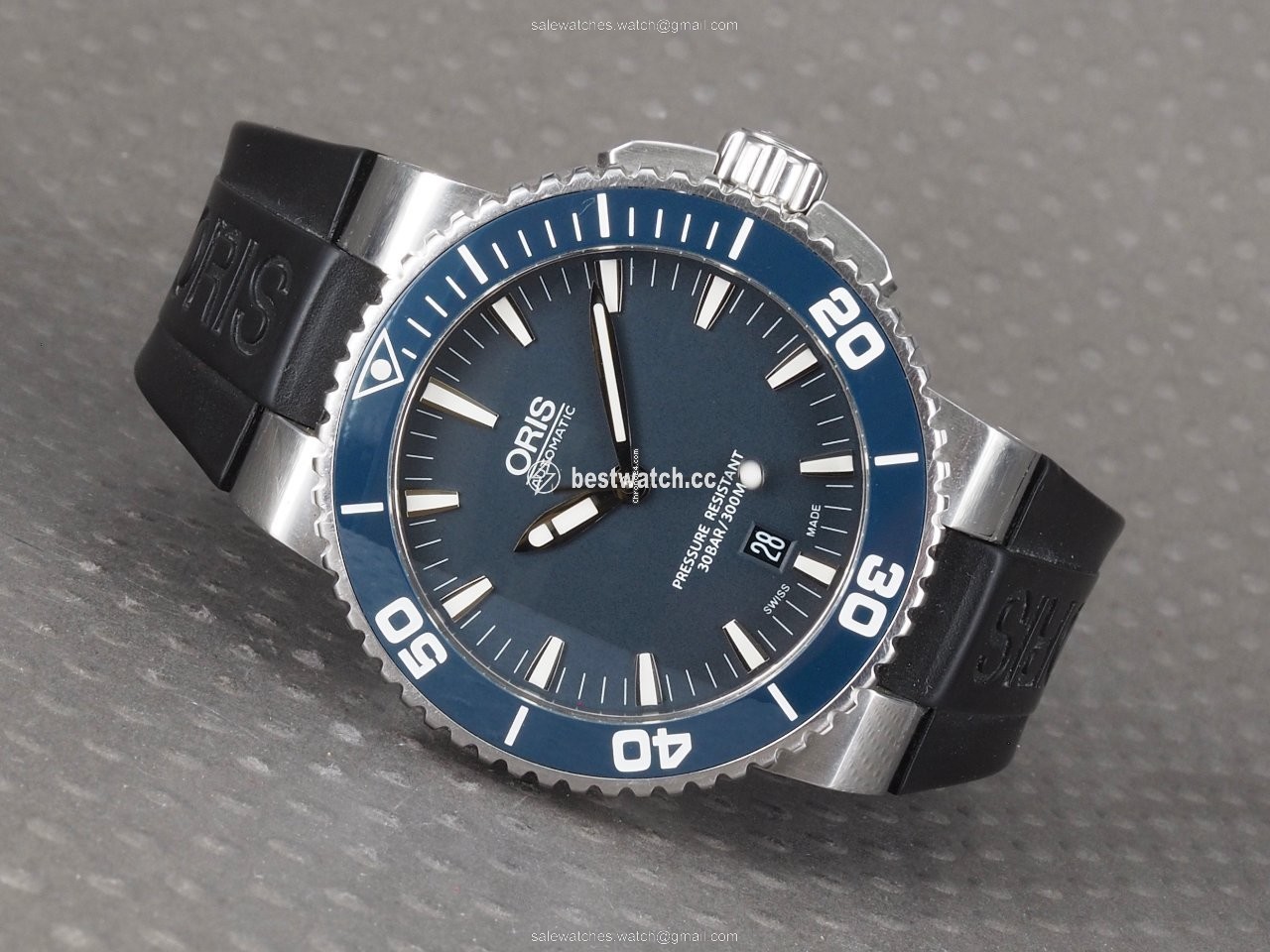 IMG_9085 Oris Aquis Date Steel 01 733 7653 4155 Replica 2
