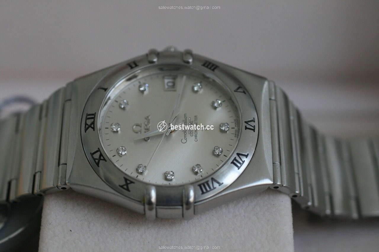 Omega Constellation Mens watch Unisex Automatic Steel 111.10.36.20.52.001 Replica 2