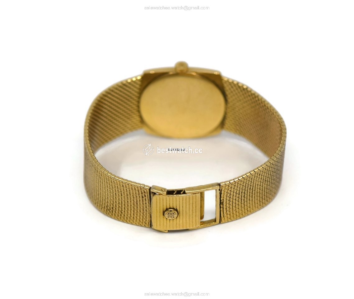 IMG_9085 Patek Philippe Vintage Womens watch Manual winding Yellow gold 3523 Replica 2