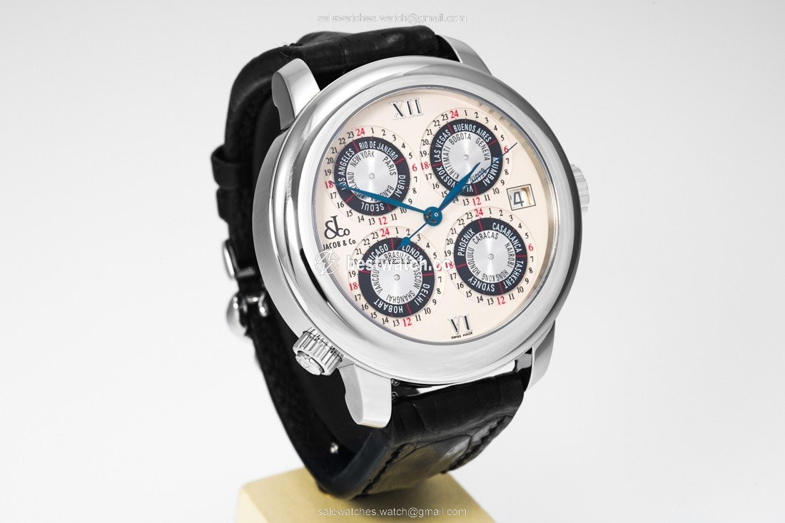 Jacob & Co. Mens watch Unisex Automatic Steel 3 SS Replica 2