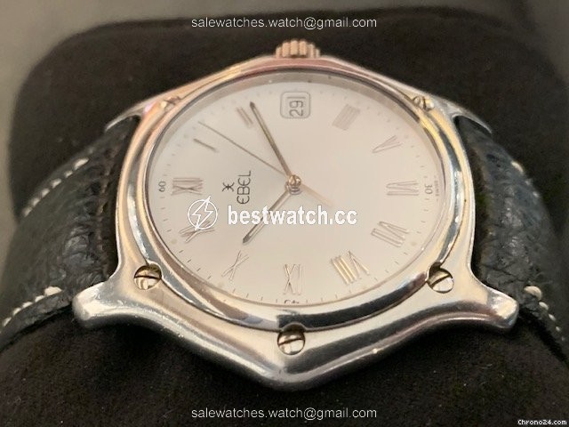 IMG_9085 Ebel 1911 Mens watch Unisex Quartz Steel 9187916 Replica 2