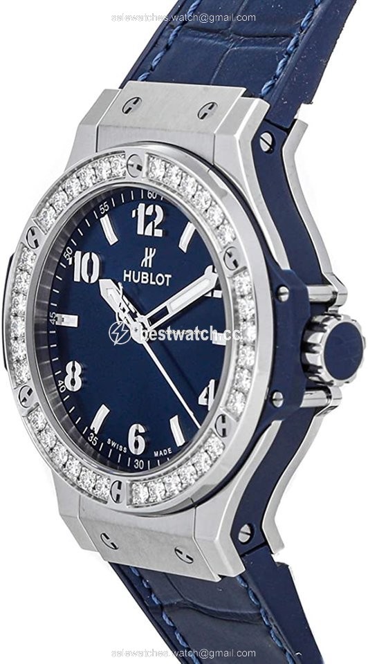 IMG_9085 Hublot Big Bang 38 mm Womens watch Quartz Steel 361.SX.7170.LR.1204 Replica 2