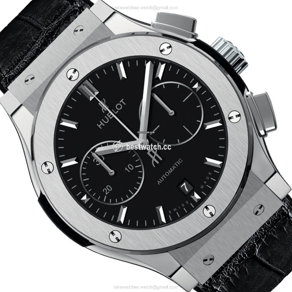 Hublot Classic Fusion Chronograph Mens watch Unisex Automatic Titanium 521.NX.1171.LR Replica 2