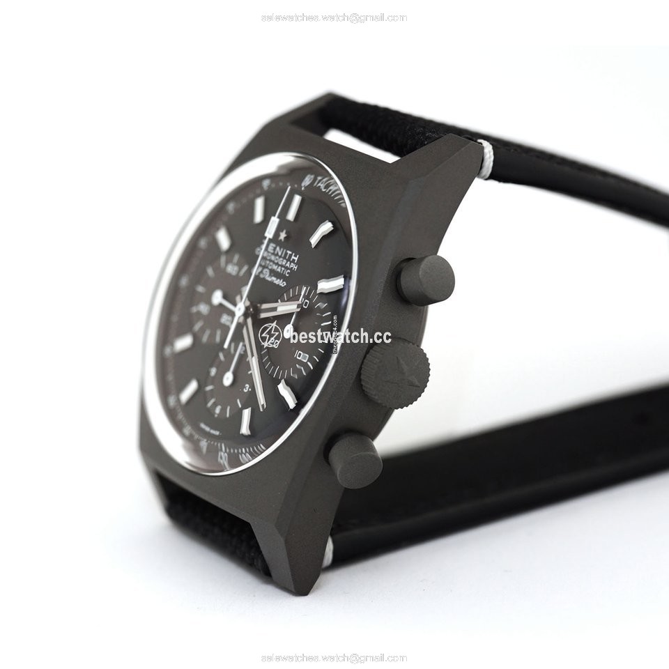 Zenith Mens watch Unisex Titanium 97.T384.4061 21.C822 Replica 2