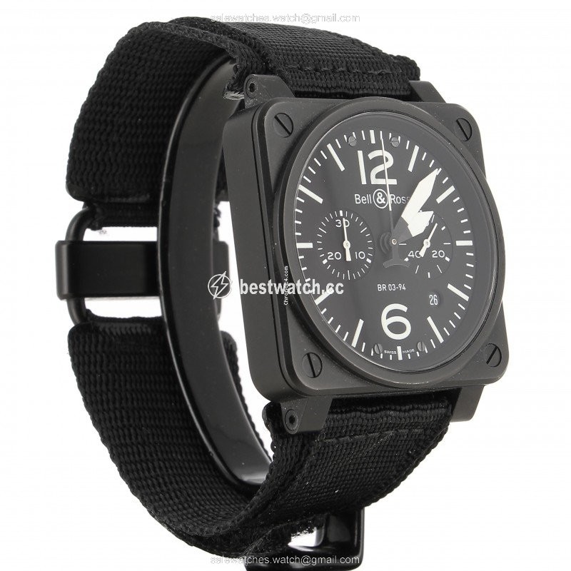 IMG_9085 Bell & Ross BR 03-94 Chronographe Mens watch Unisex Automatic Steel BR03-94-S Replica 2