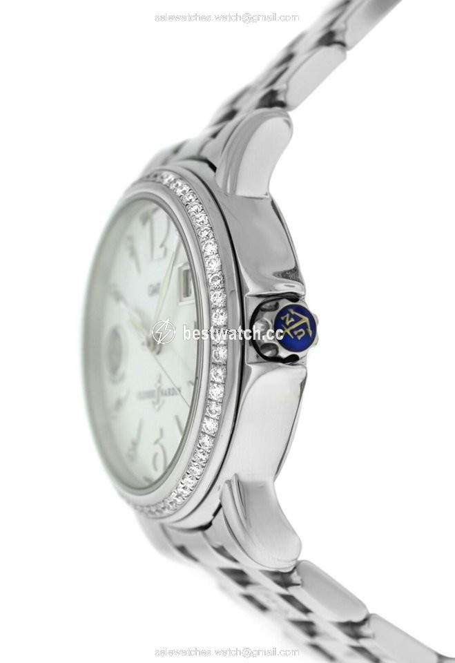 IMG_9085 Ulysse Nardin San Marco Mens watch Unisex Automatic Steel 223-22 GMT + - Replica 2