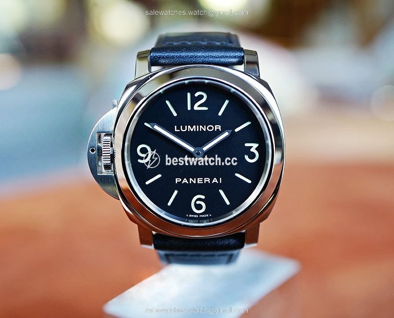 IMG_9085 Panerai Luminor Base Manual winding Steel PAM 219 Replica 2