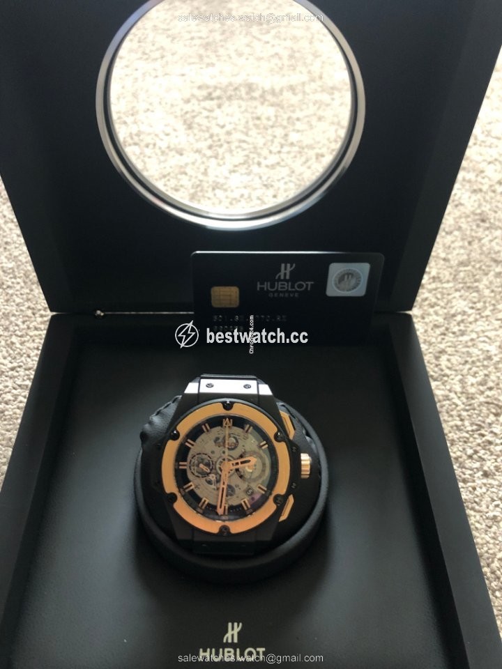 IMG_9085 Hublot King Power Mens watch Unisex Automatic Ceramic 701.CO.0180.RX Replica 2