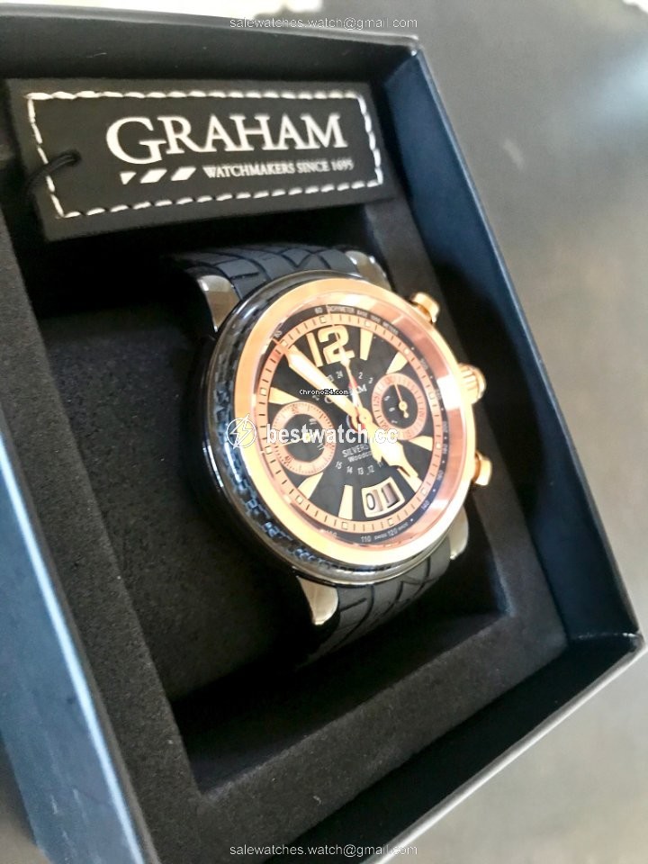 Graham Silverstone Mens watch Unisex Automatic Gold Steel 2GSIUBR.B07A.K07B Replica 2
