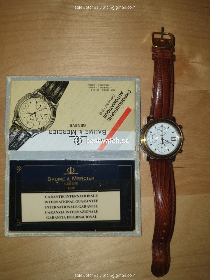 Baume & Mercier Mens watch Unisex Automatic Steel 6105.018 Replica 2