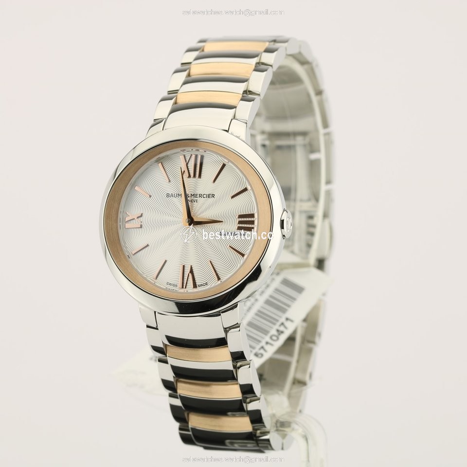 Baume & Mercier Promesse Womens watch Quartz Gold Steel M0A10159 Replica 2