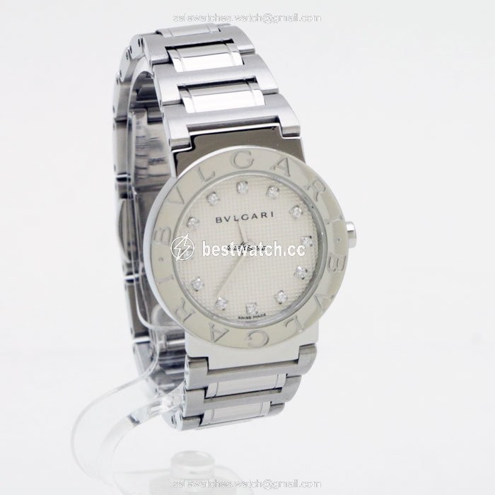 Bulgari Bulgari Quartz Steel BB26WSS 12 Replica 2