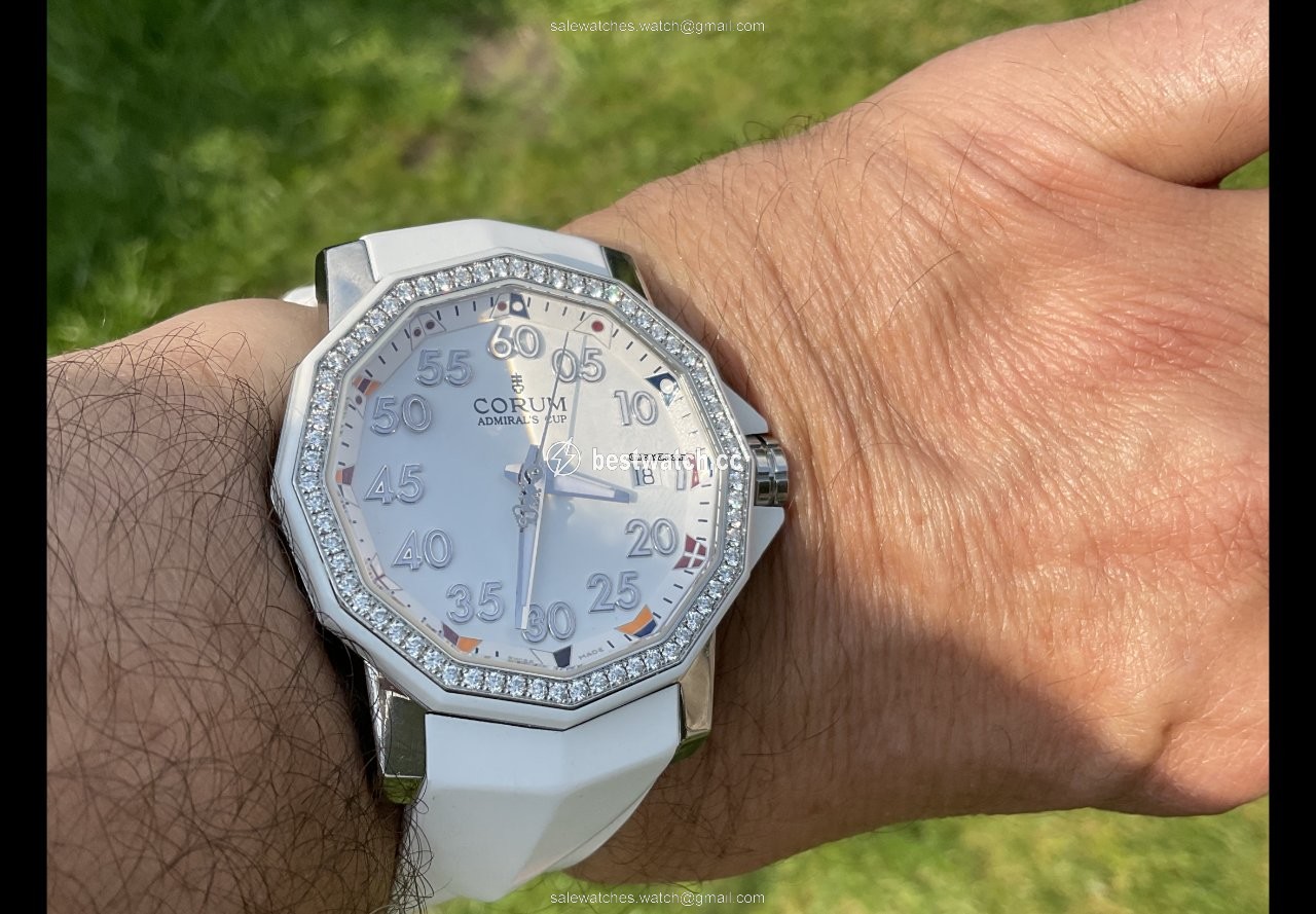 Corum Admirals Cup Competition 40 Mens watch Unisex Automatic Steel 082.951.47 F379 AA32 Replica 2