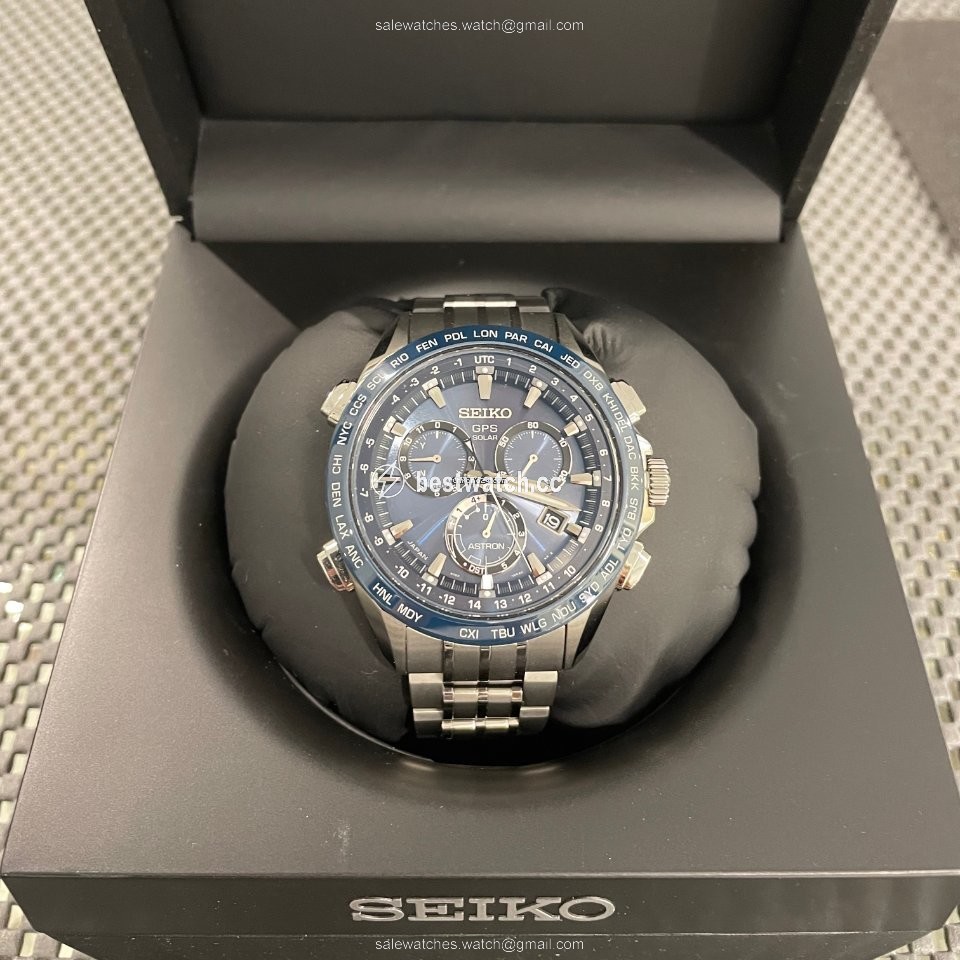 IMG_9085 Seiko Astron GPS Solar Chronograph Mens watch Unisex Titanium SSE005J1 Replica 2