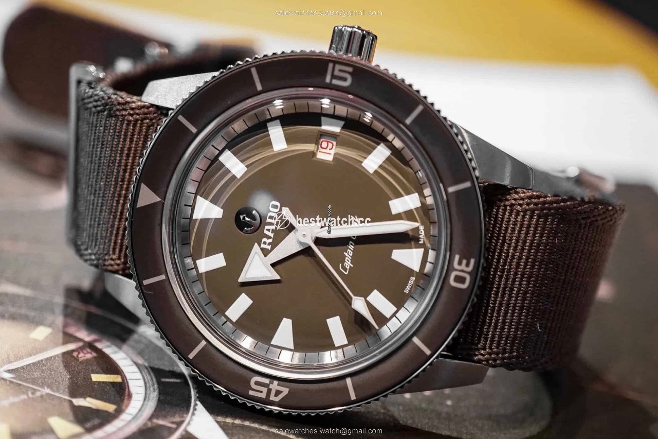 IMG_9085 Rado HyperChrome Captain Cook Mens watch Unisex R32505018 Replica 2