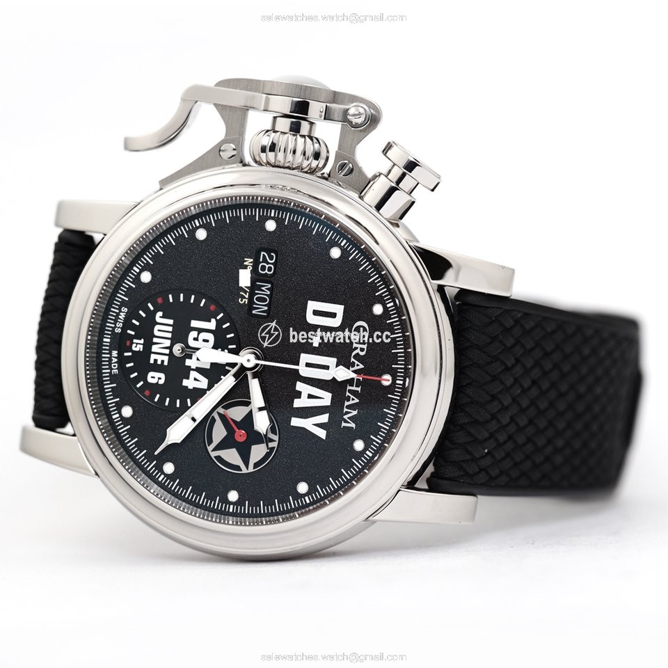 Graham Chronofighter Mens watch Unisex Automatic Steel 2CVAS.B30A Replica 2