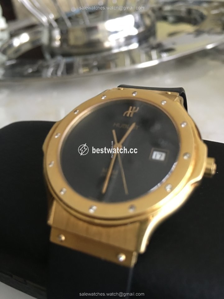 IMG_9085 Hublot Classic Mens watch Unisex Quartz Yellow gold 1521.3 Replica 2