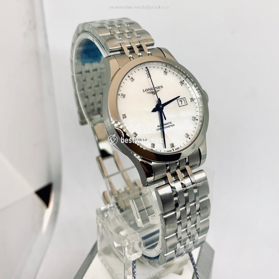 IMG_9085 Longines Record Womens watch Automatic Steel L2.321.4.87.6 Replica 2