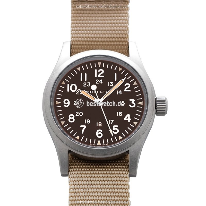 IMG_9085 Hamilton Khaki Field Mens watch Unisex Manual winding Steel H69439901 Replica 2