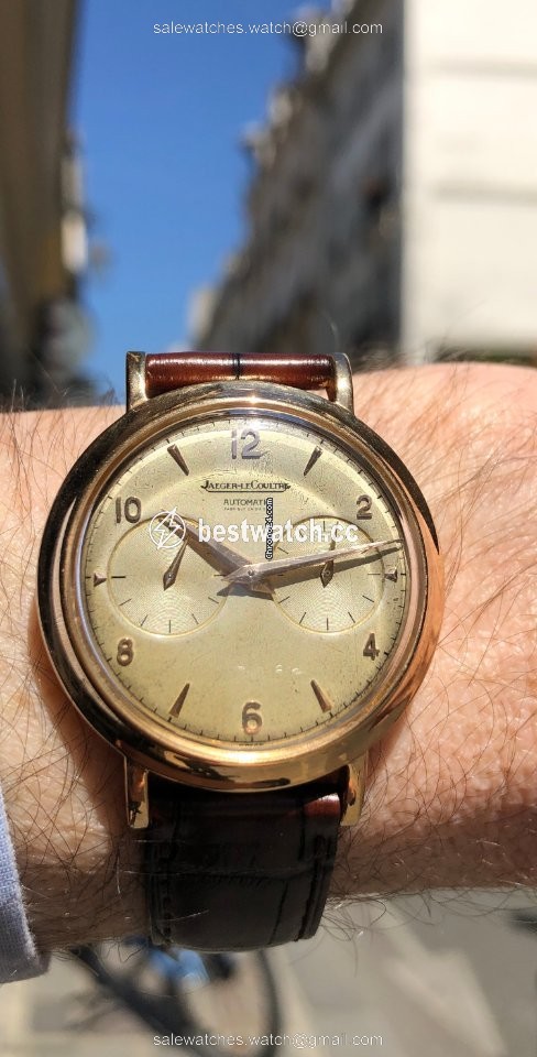 Jaeger-LeCoultre Mens watch Unisex Automatic Rose gold jaeger futu Replica 2