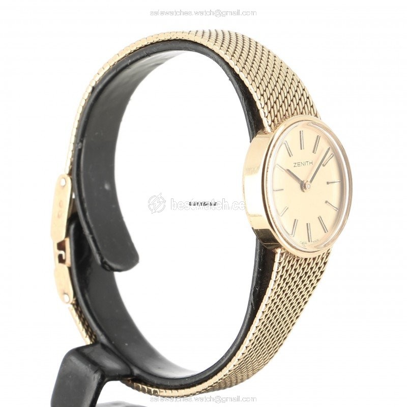 IMG_9085 Zenith Womens watch Manual winding Yellow gold 01865 Replica 2