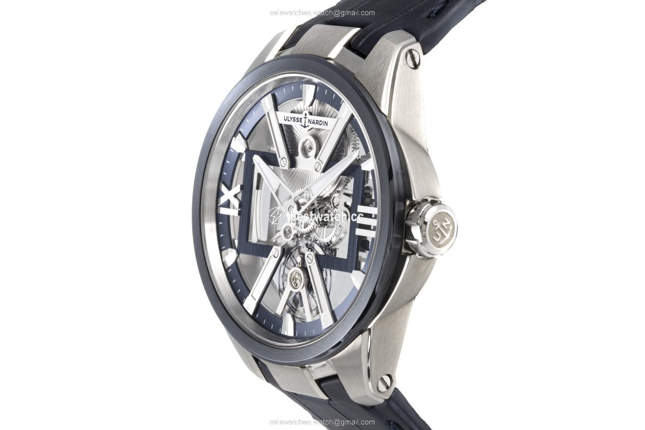 IMG_9085 Ulysse Nardin El Toro Black Toro Mens watch Unisex Manual winding Titanium 3713-260 03 Replica 2